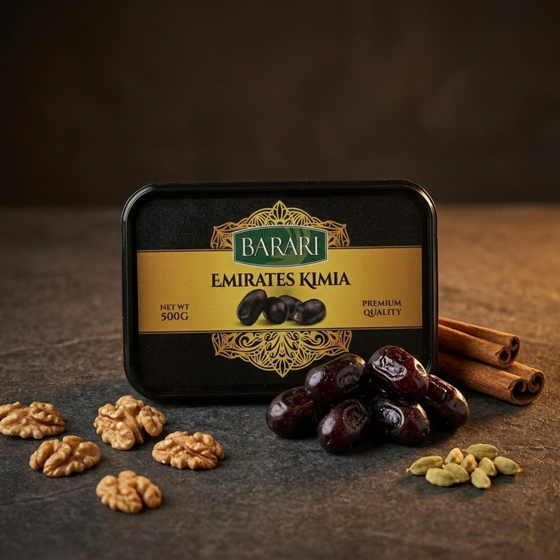 Premium Imported Barari Emirates Kimia Gold Dates