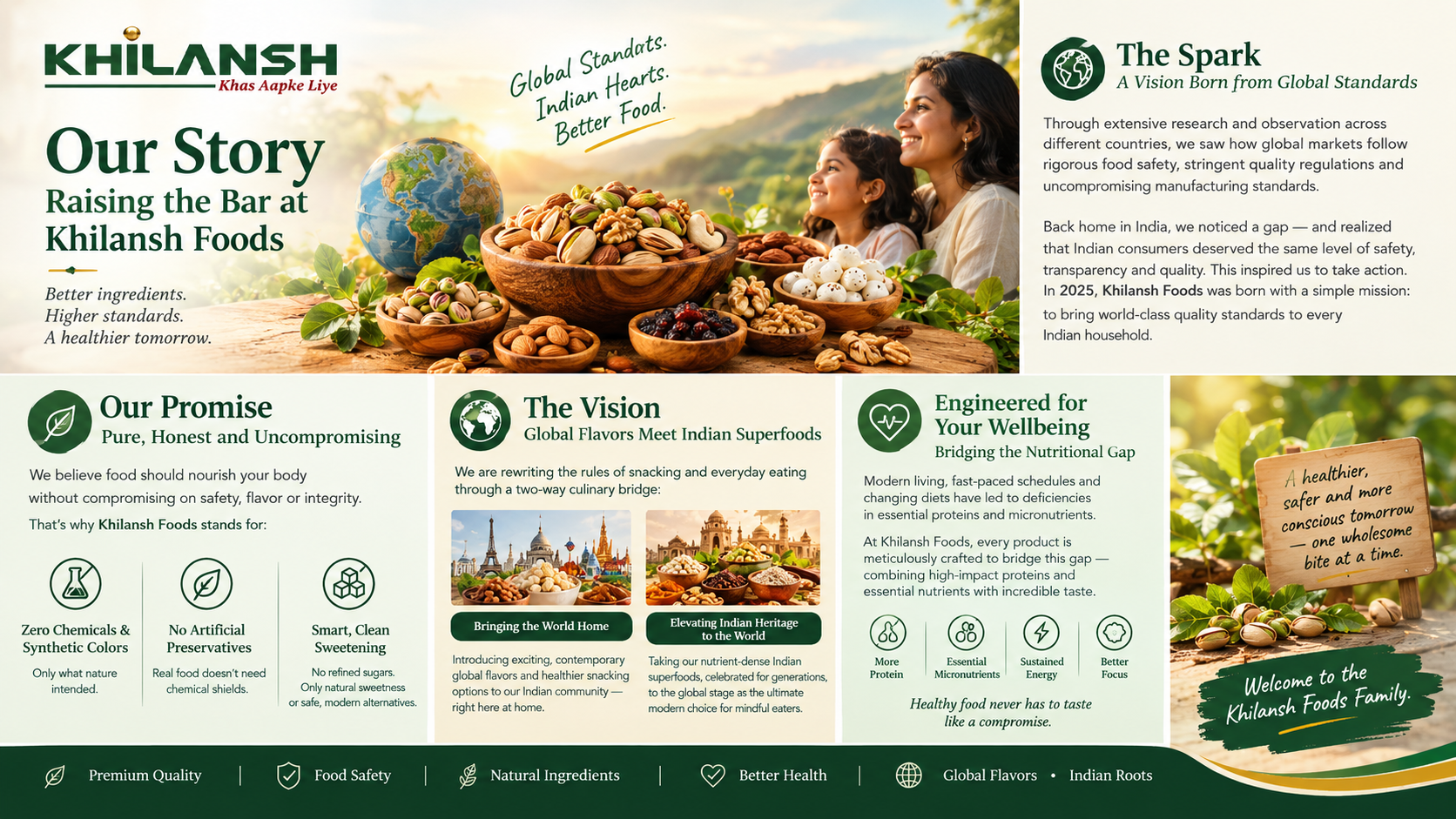 Khilansh Food Brand Story